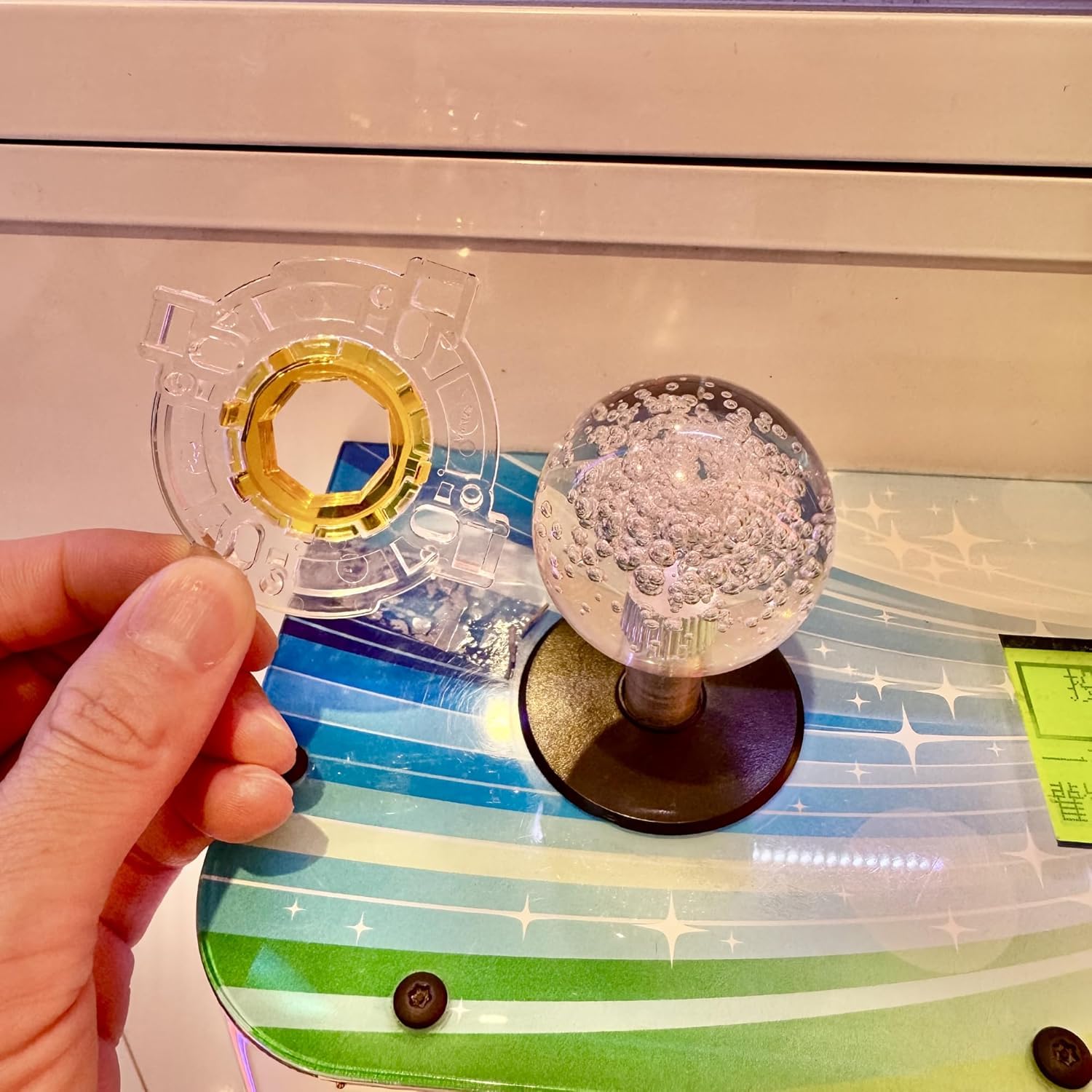 Sanwa GTN-Y piastra ottagonale joystick JLF 4/8 vie