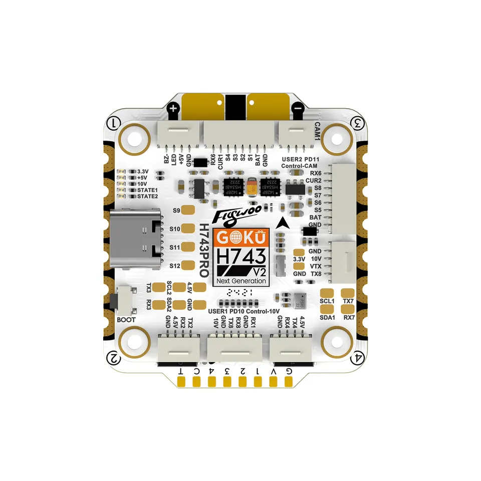 Flywoo Goku H743 Pro Stack 55A 30x30 FC+ESC Plug&Play O4