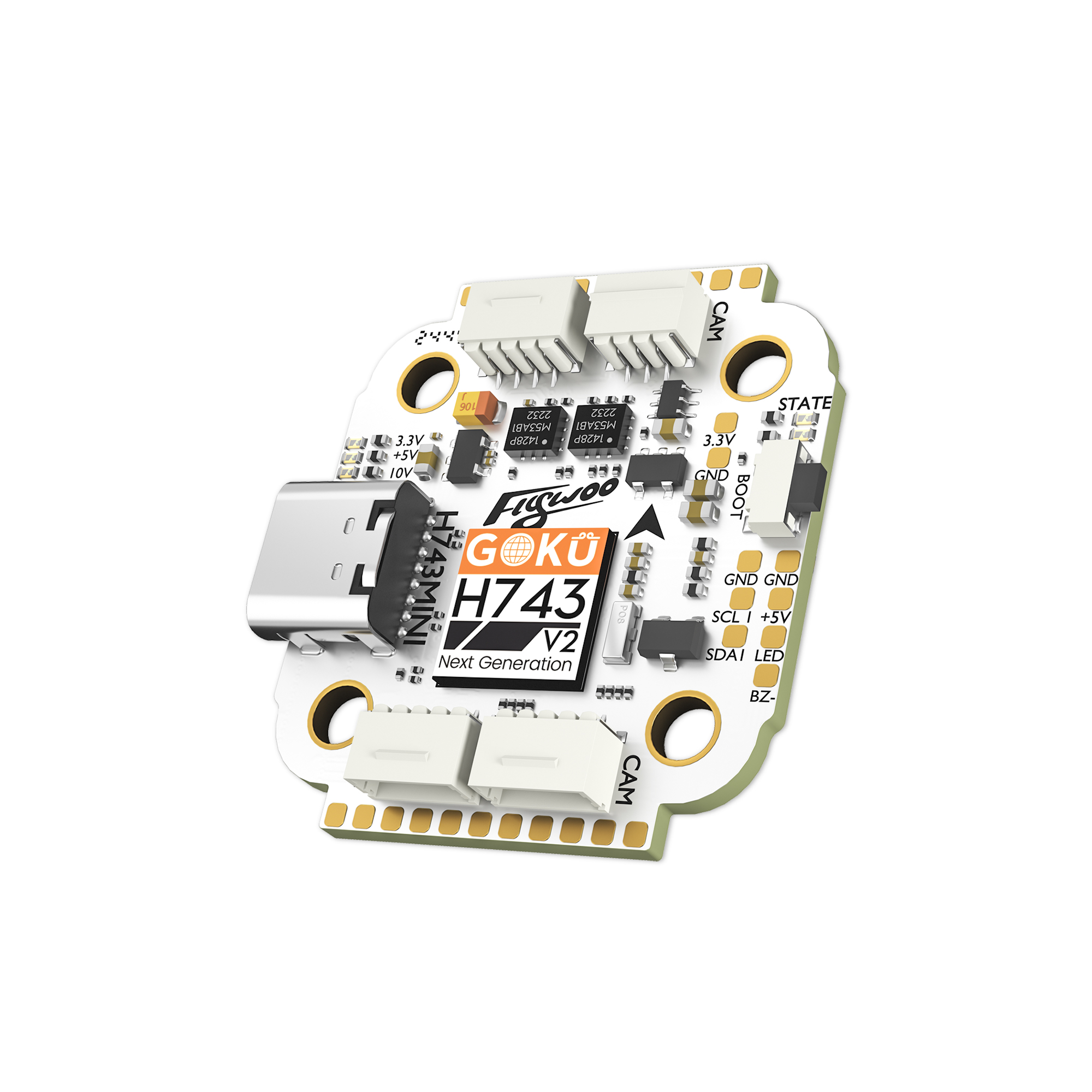 Flywoo GOKU H743 PRO Mini Stack 45A 20x20 O4 Pro