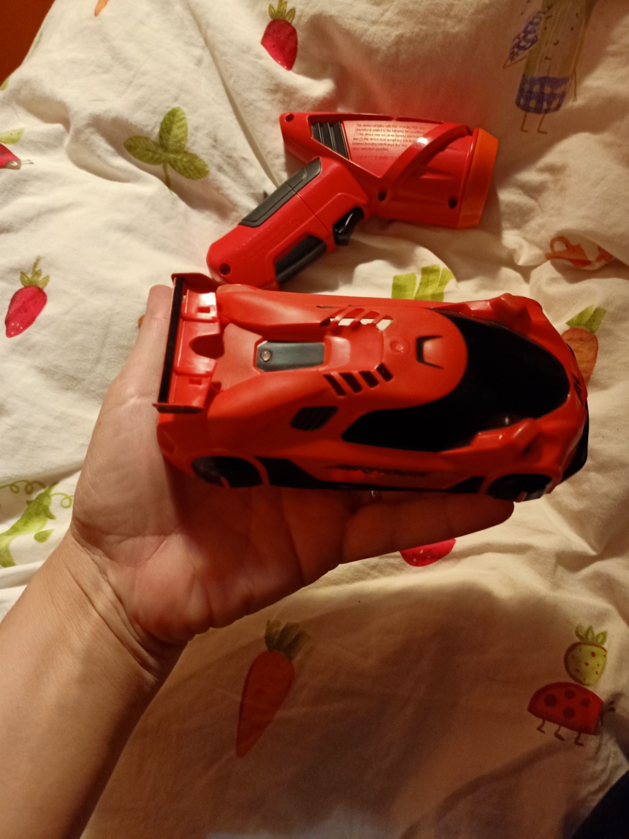 Air Hogs Zero Gravity Laser Auto Pareti Rossa USB