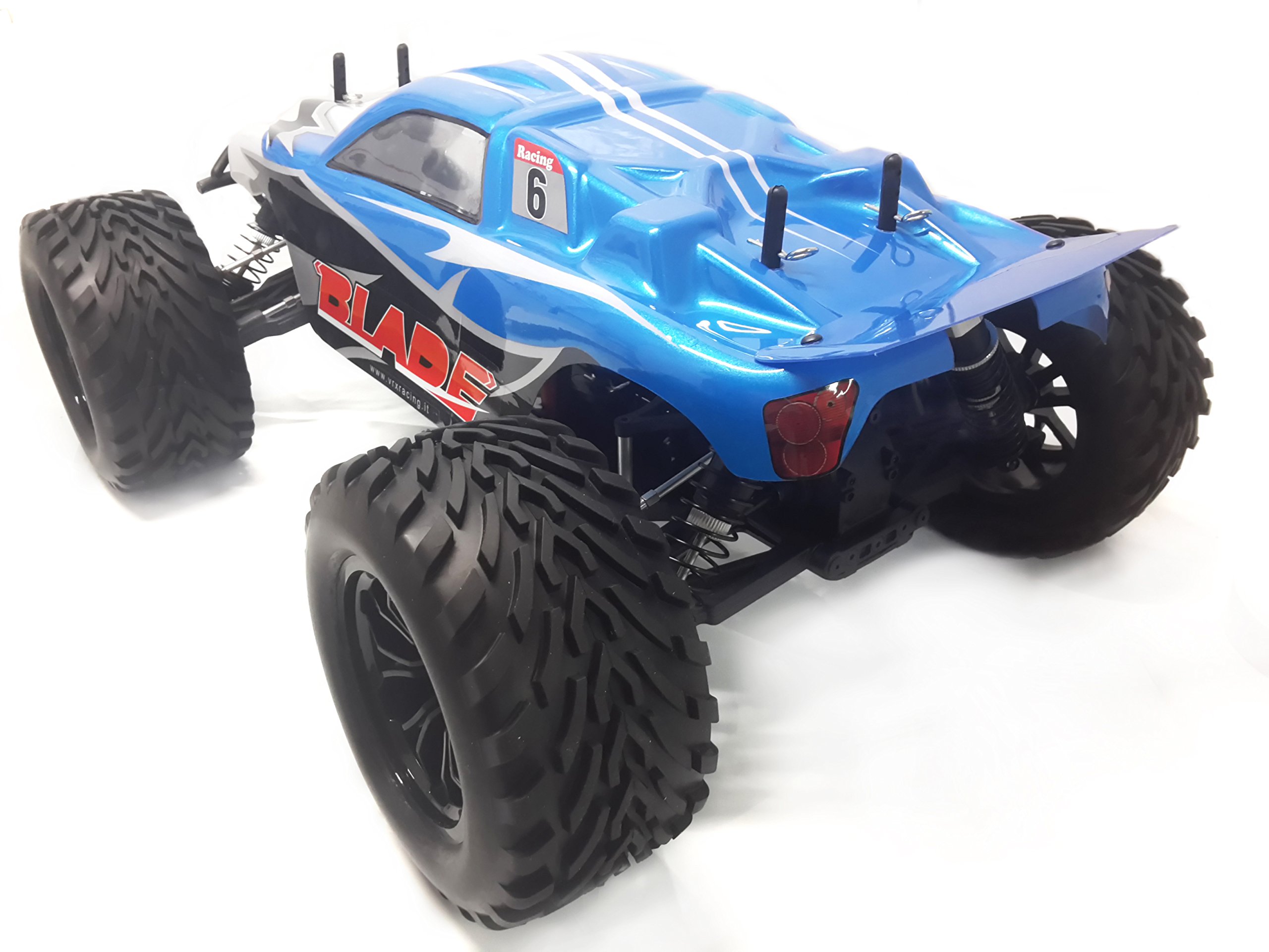 VRX Sword Mega Truck 1/10 automodello brushless blu RTR