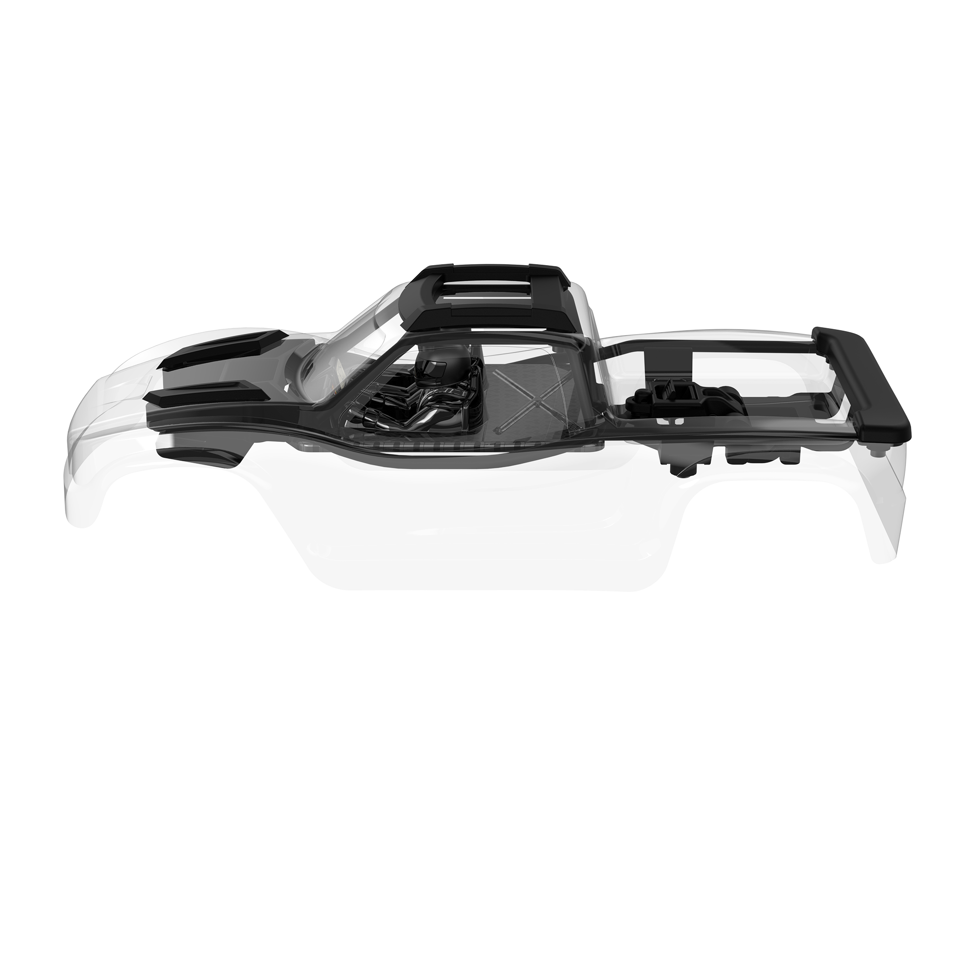 UDI RC P16-040C Carrozzeria RC per UD1611 Trasparente 1pz