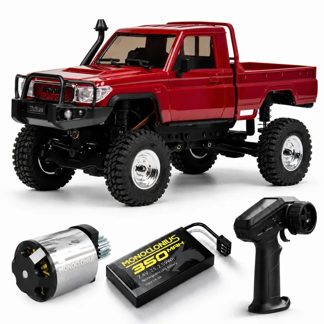 UDi RC UCX2404PRO 1/24 crawler brushless 4WD RTR giallo