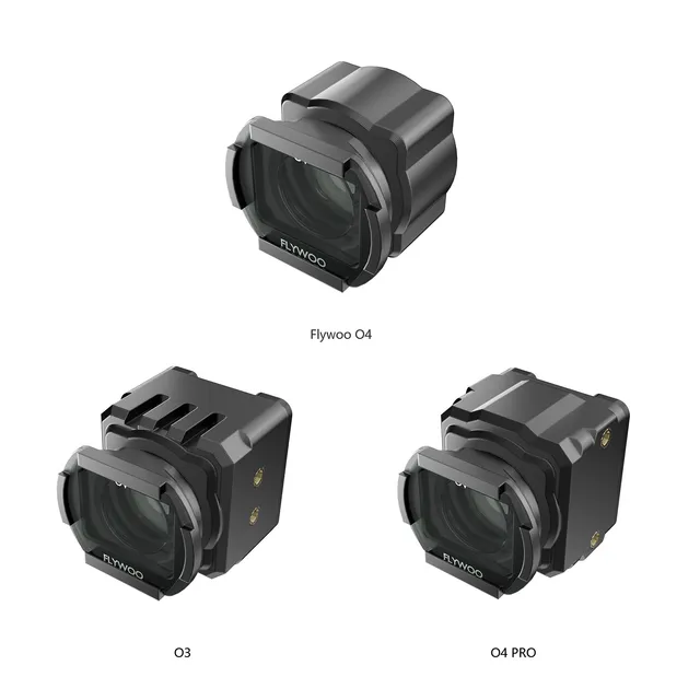 Flywoo O4 Lite lente grandangolare 155° kit filtri ND UV
