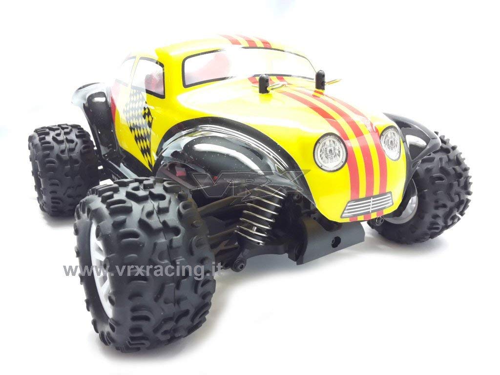 VRX BT-BD Maggiolino Monster Truck RC 1/18 RTR spazzole