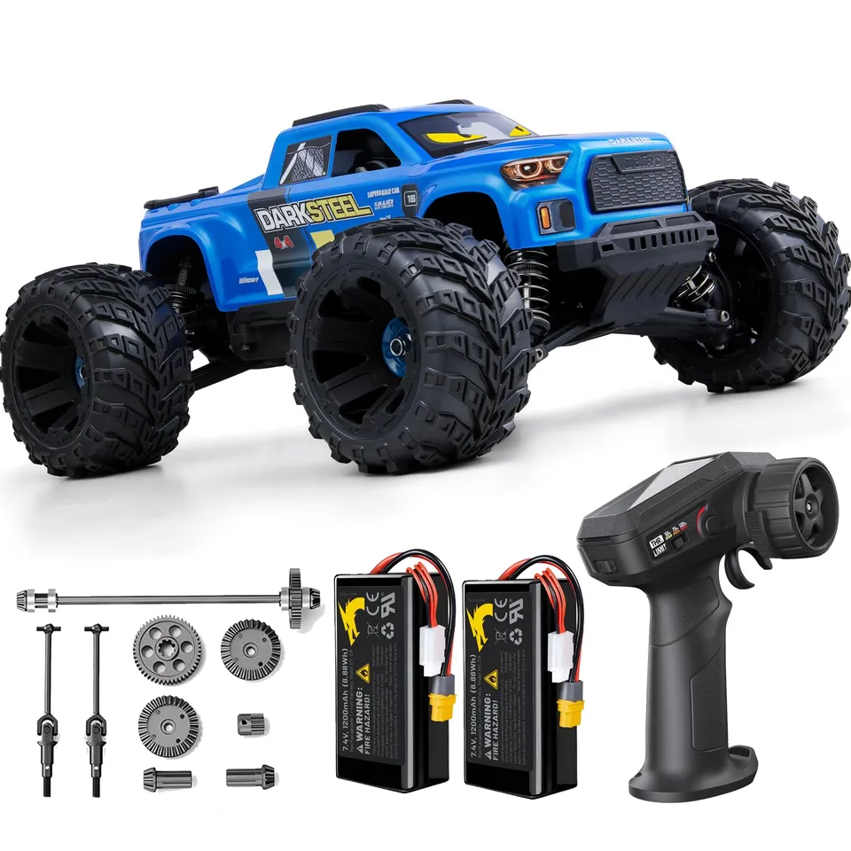 UDI RC Darksteel UD1610PRO Monster Truck 1/16 Brushless Blu 2S