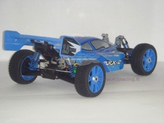 VRX-2E Buggy Brushless 1:8 4WD RTR Batteria 11,1V