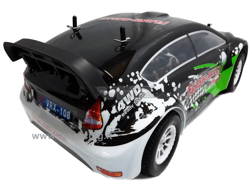 VRX XR4 Flash-Rally auto RC 1/10 RTR brushless nera