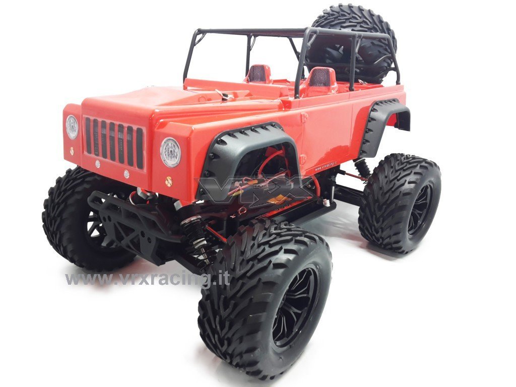 VRX Monster Truck 1/10 auto RC brushless 3300KV RTR LiPo 4WD
