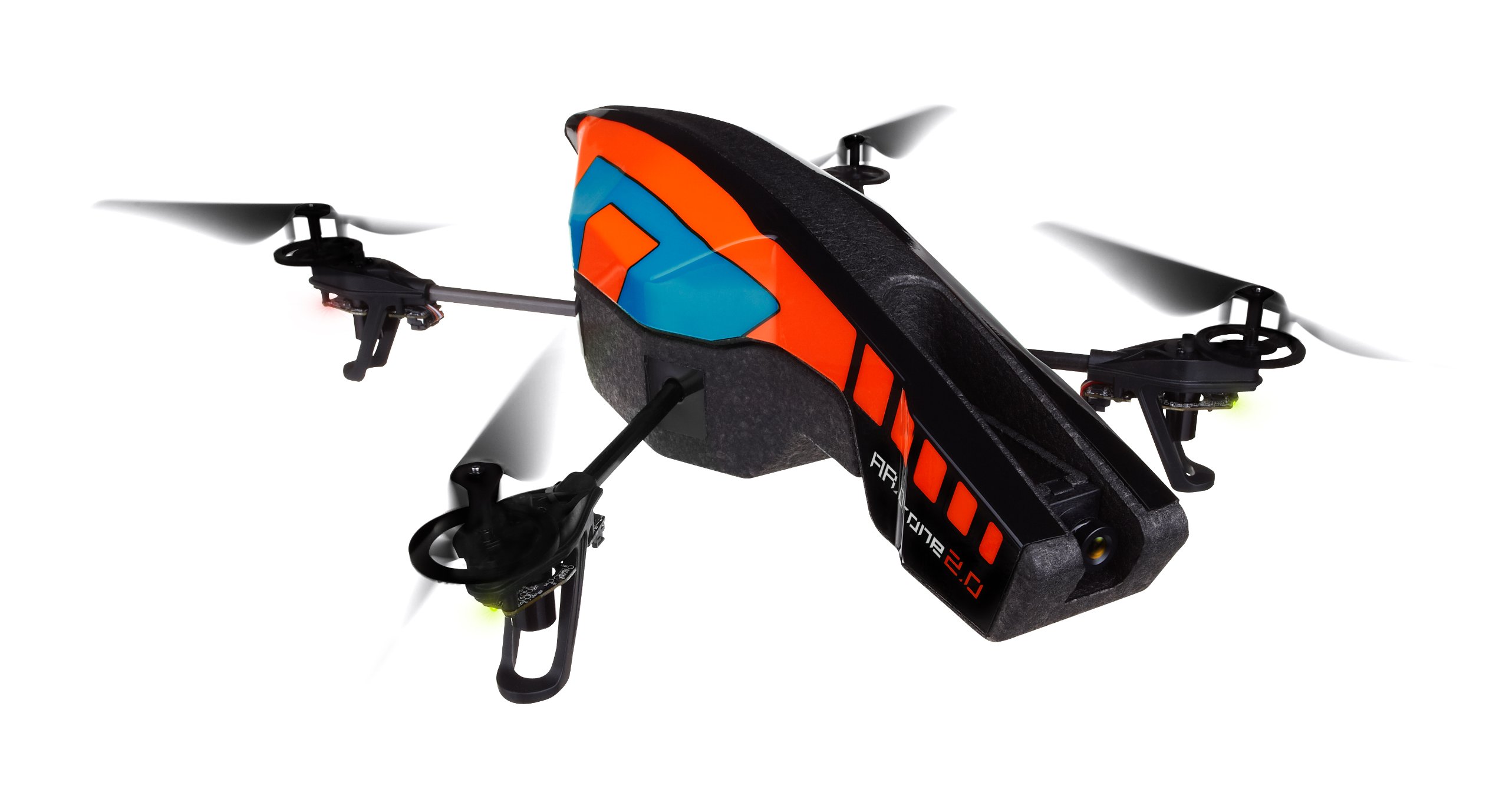 Parrot AR.Drone 2.0 Quadricottero Blu/Arancione HD