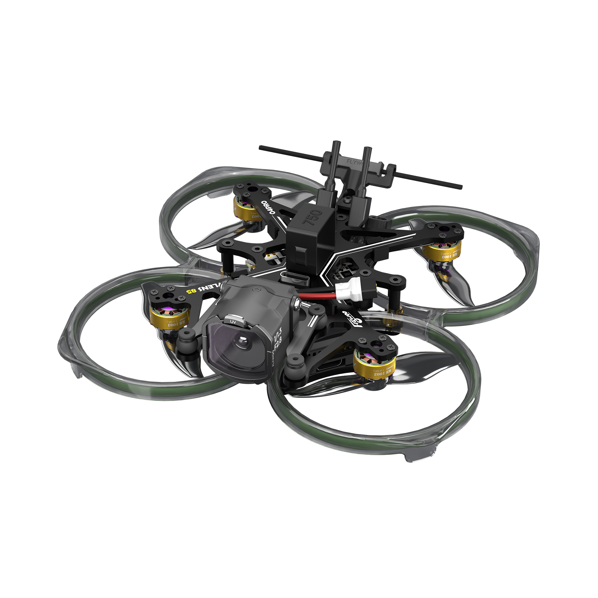 FlyWoo Flylens 85 HD O4 Pro drone FPV 2S LED 4K
