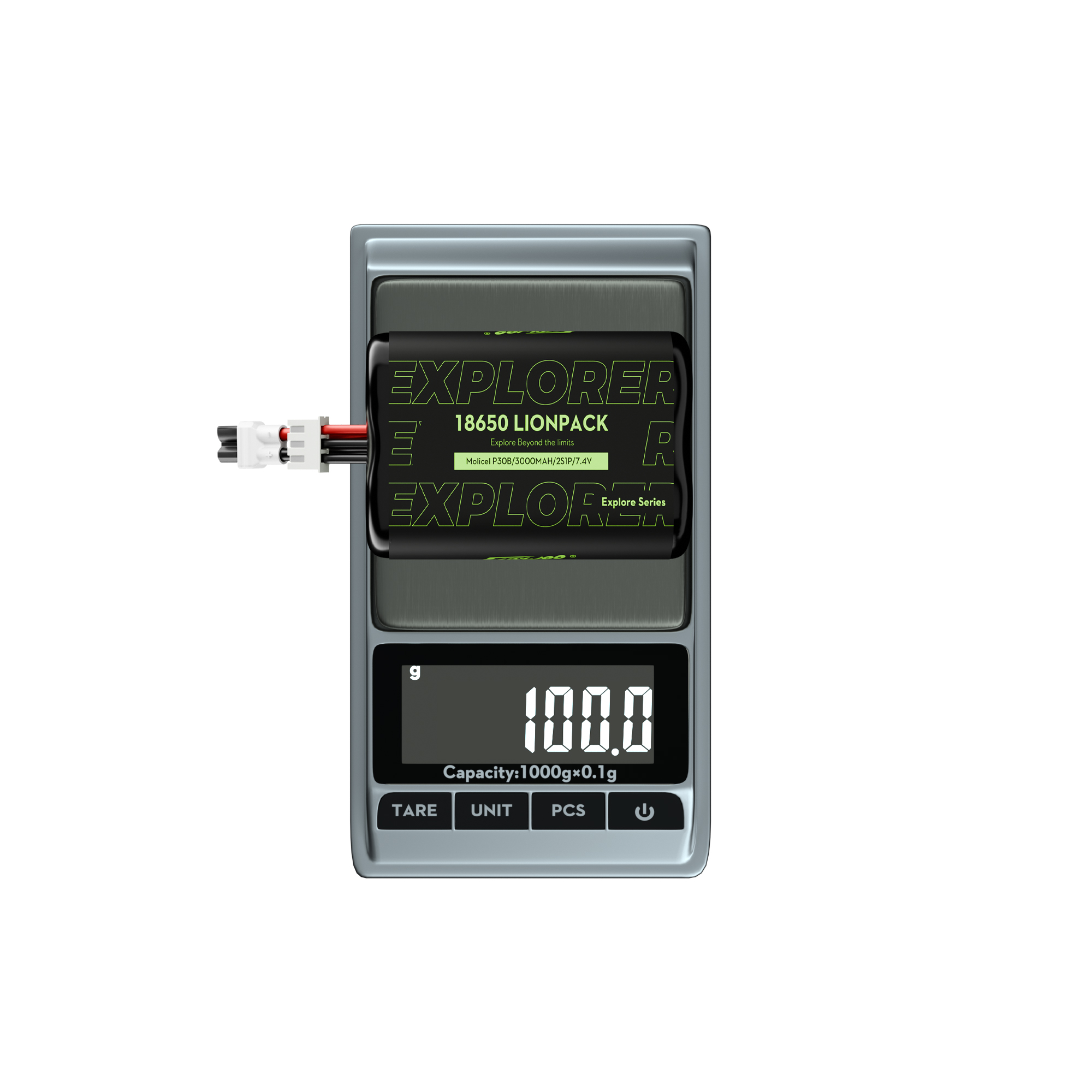 Flywoo Explorer Batteria 2S 3000mAh Molicell P30B 18650