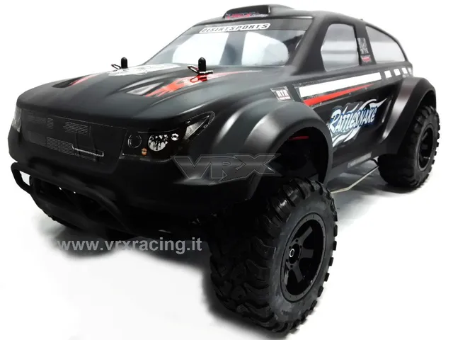 VRX Rattlesnake N2 1/10 Automodello Scoppio GO.18 2 Marce RTR