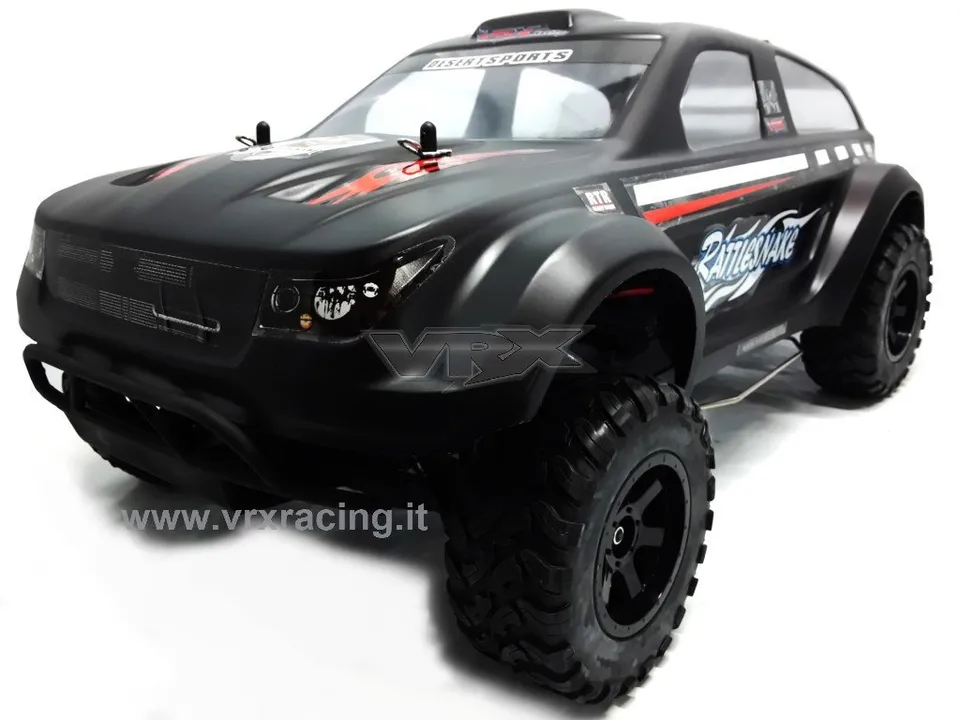 VRX Rattlesnake N2 1/10 Automodello Scoppio GO.18 2 Marce RTR