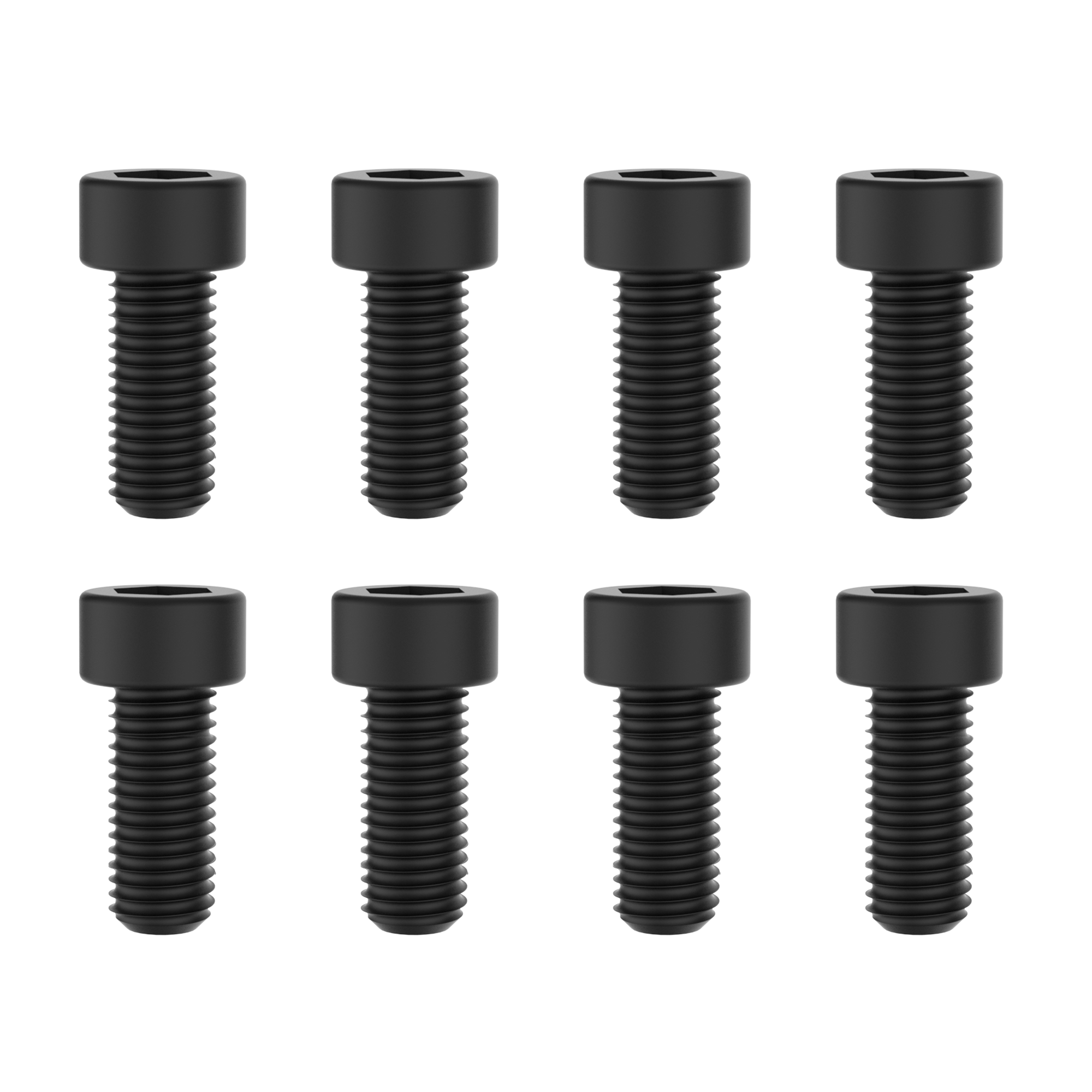 UDI RC M01-056 viti brugola 2.5x8mm nere per UD1611 8pz
