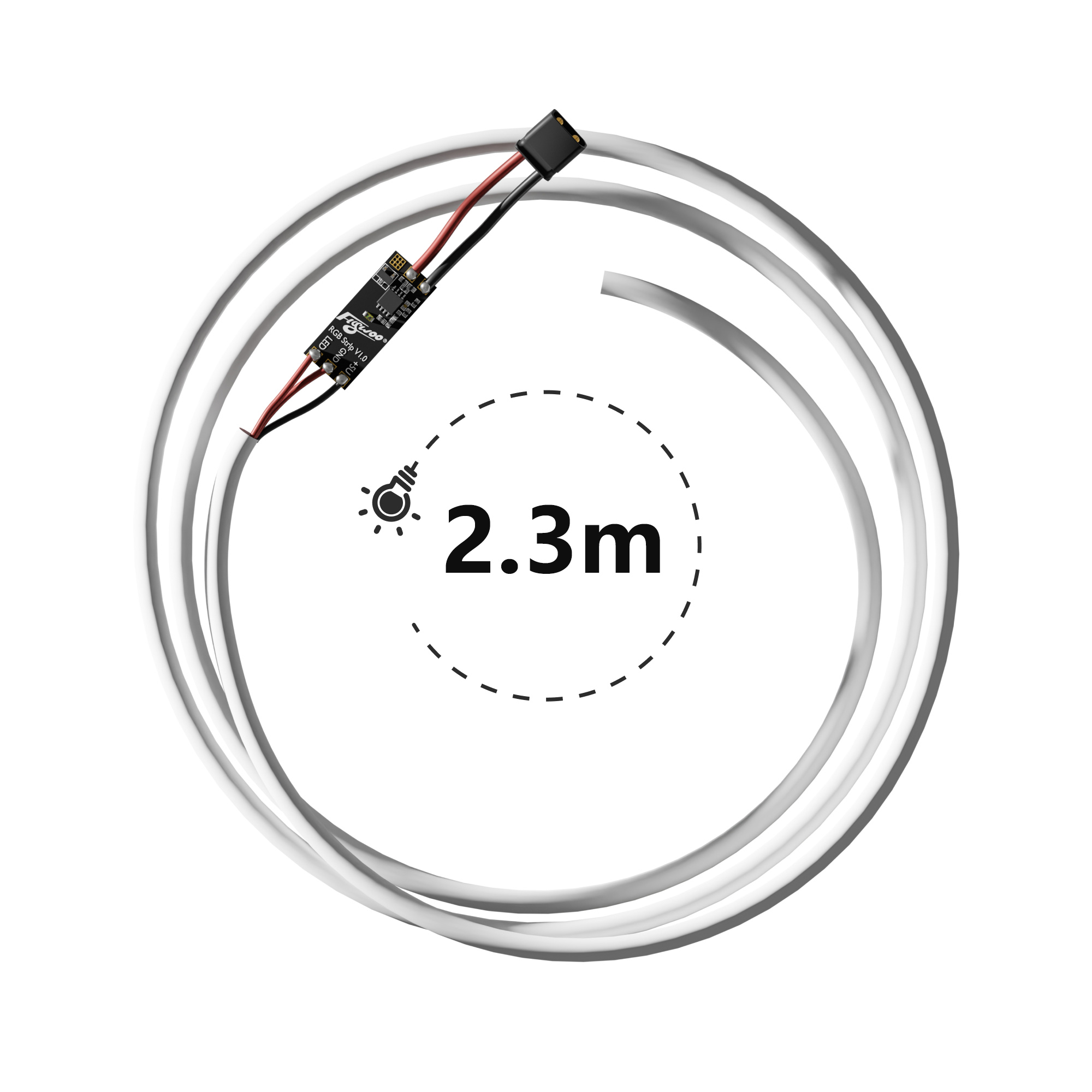 Flywoo Halo Gate striscia LED RGB + controller LED gate FPV