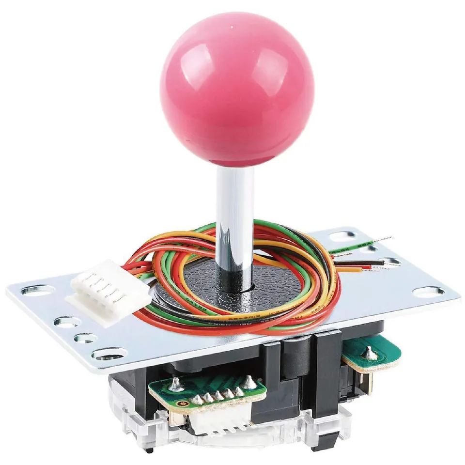Sanwa JLF JLF-TP-8YT Leva Joystick Arcade pomello rosa 4/8 vie