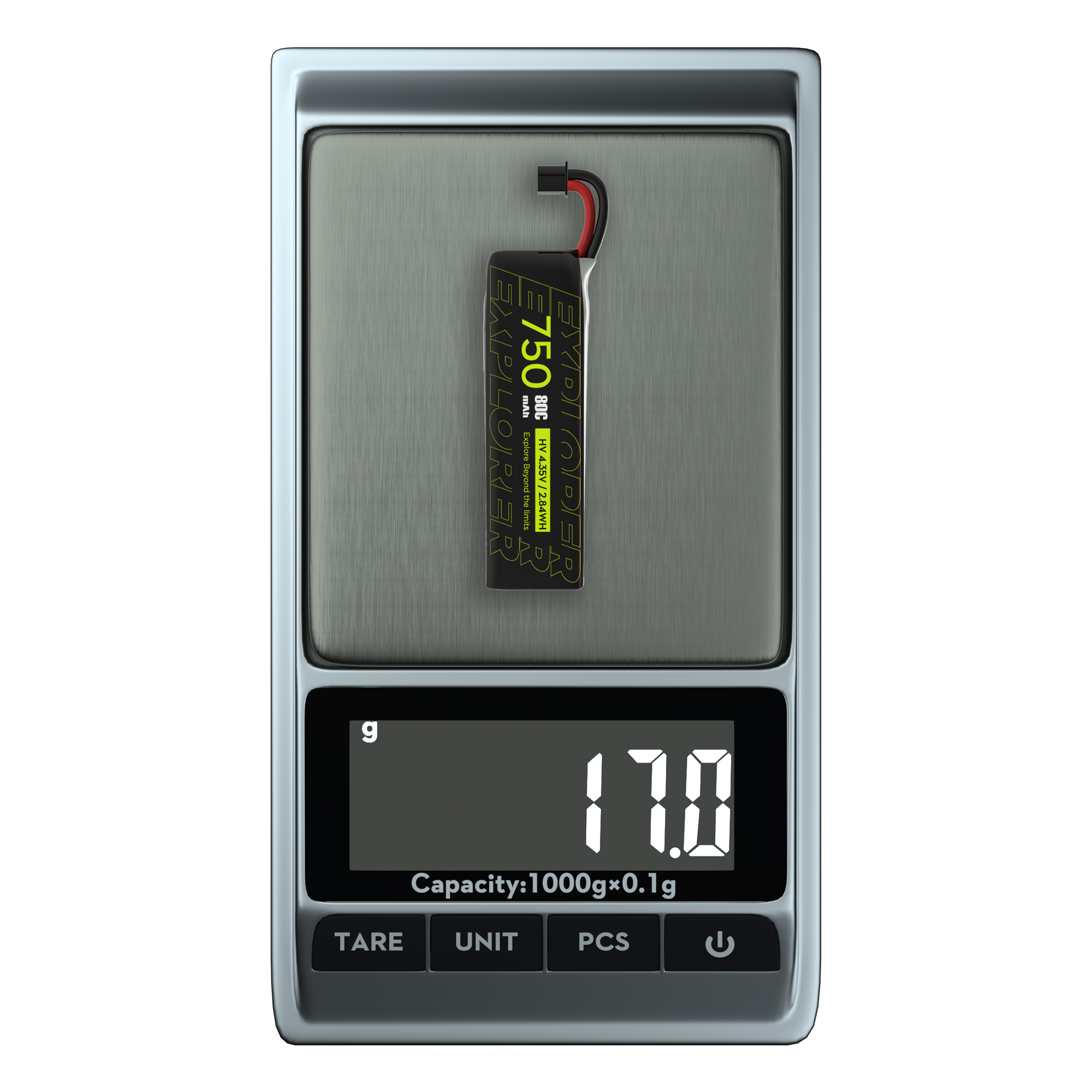 FlyWoo Explorer 1S 750mAh HV V2 Batteria Lipo A30 4 Pezzi