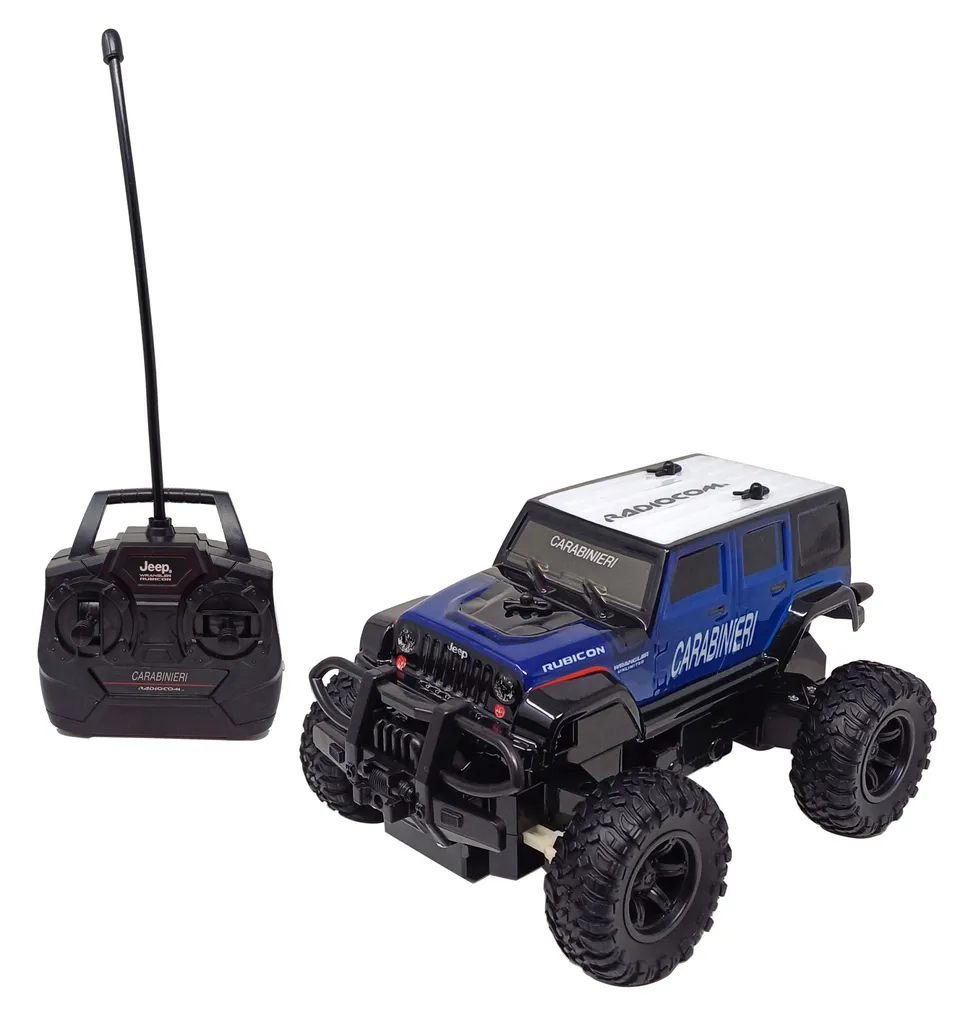 Radiocom Mars Jeep Wrangler Carabinieri auto RC 1:24