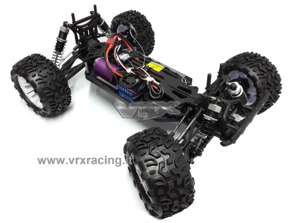 VRX Rangster 1/10 automodello brushless 4WD giallo RTR