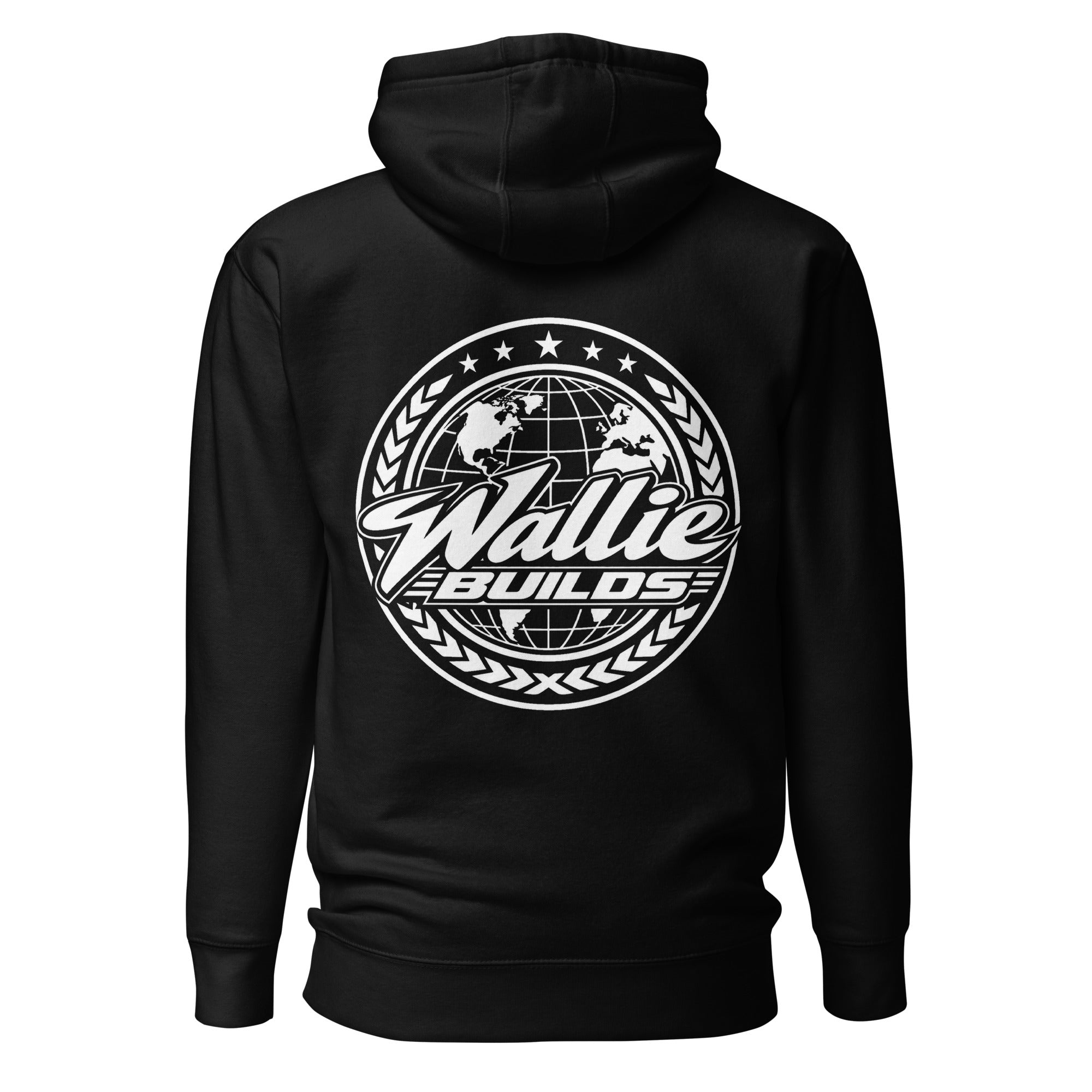 Wallie Builds Prestige Worldwide Felpa con cappuccio Nero XL