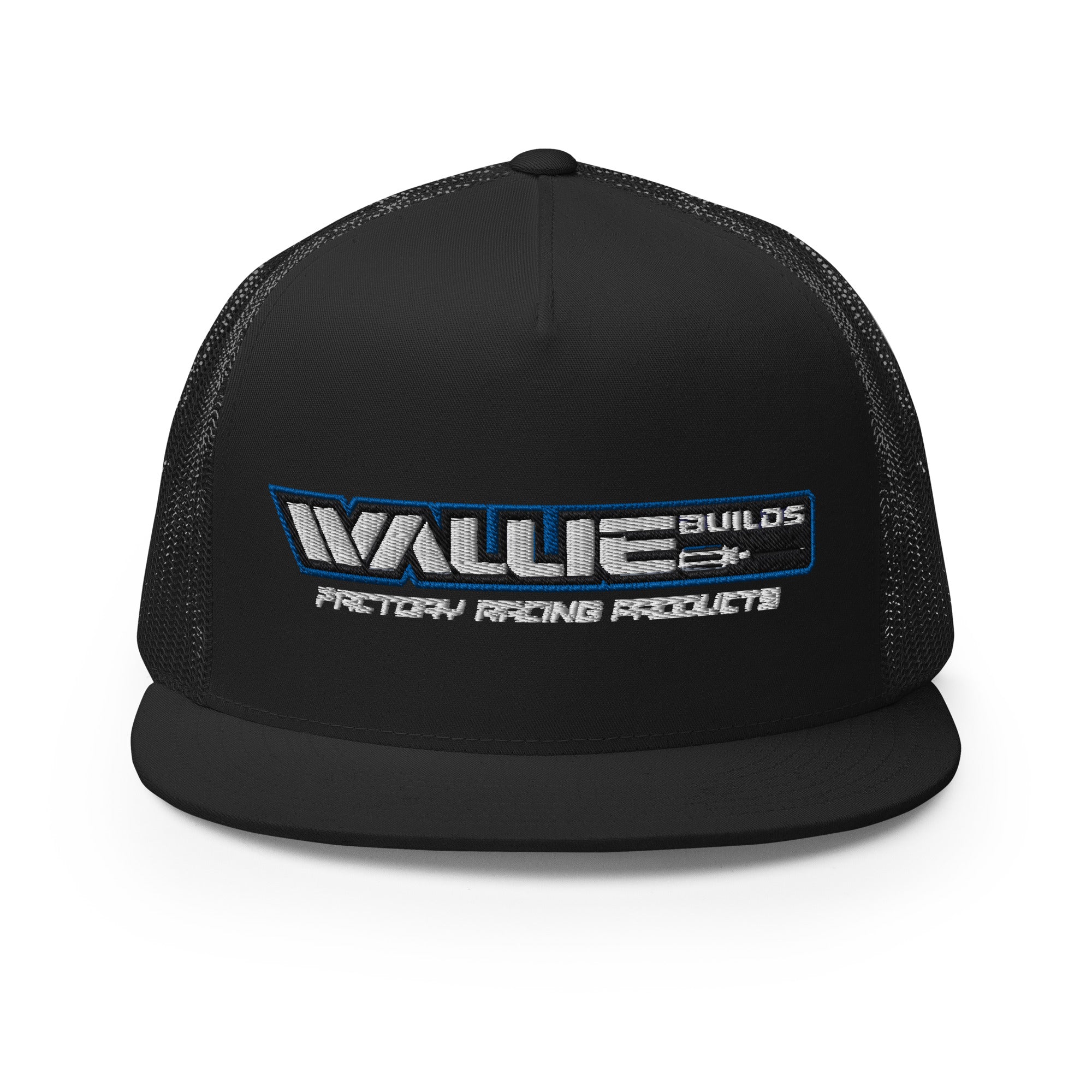 Wallie Builds 2024 Trucker Hat Cappello snapback Nero
