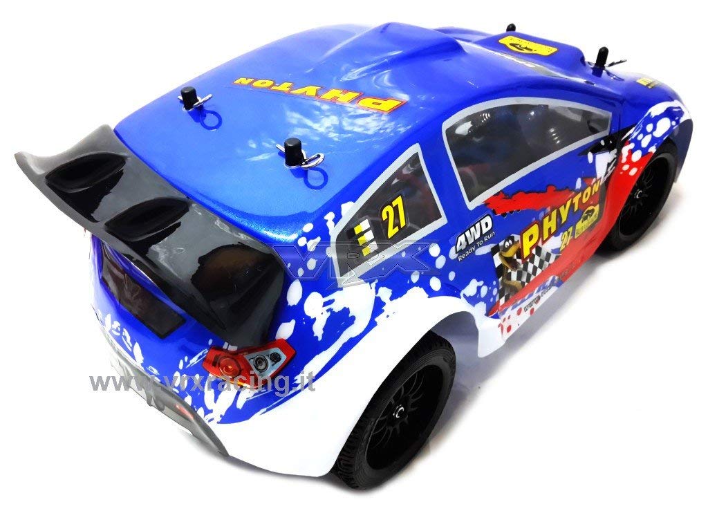 VRX XR16 EBD Rally RC 1/16 spazzole RC370 RTR 4WD