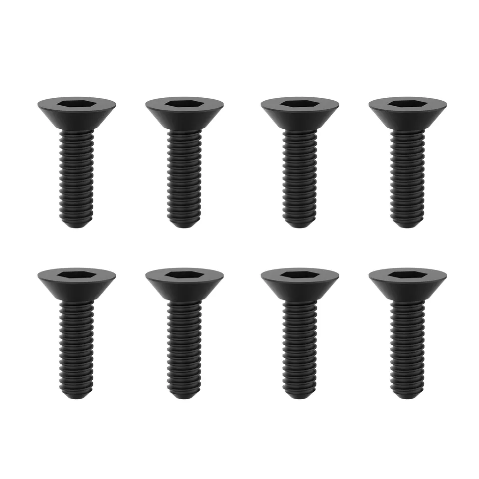 UDI RC M01-058 viti svasate 2.0x8mm nere per UD16 8pz