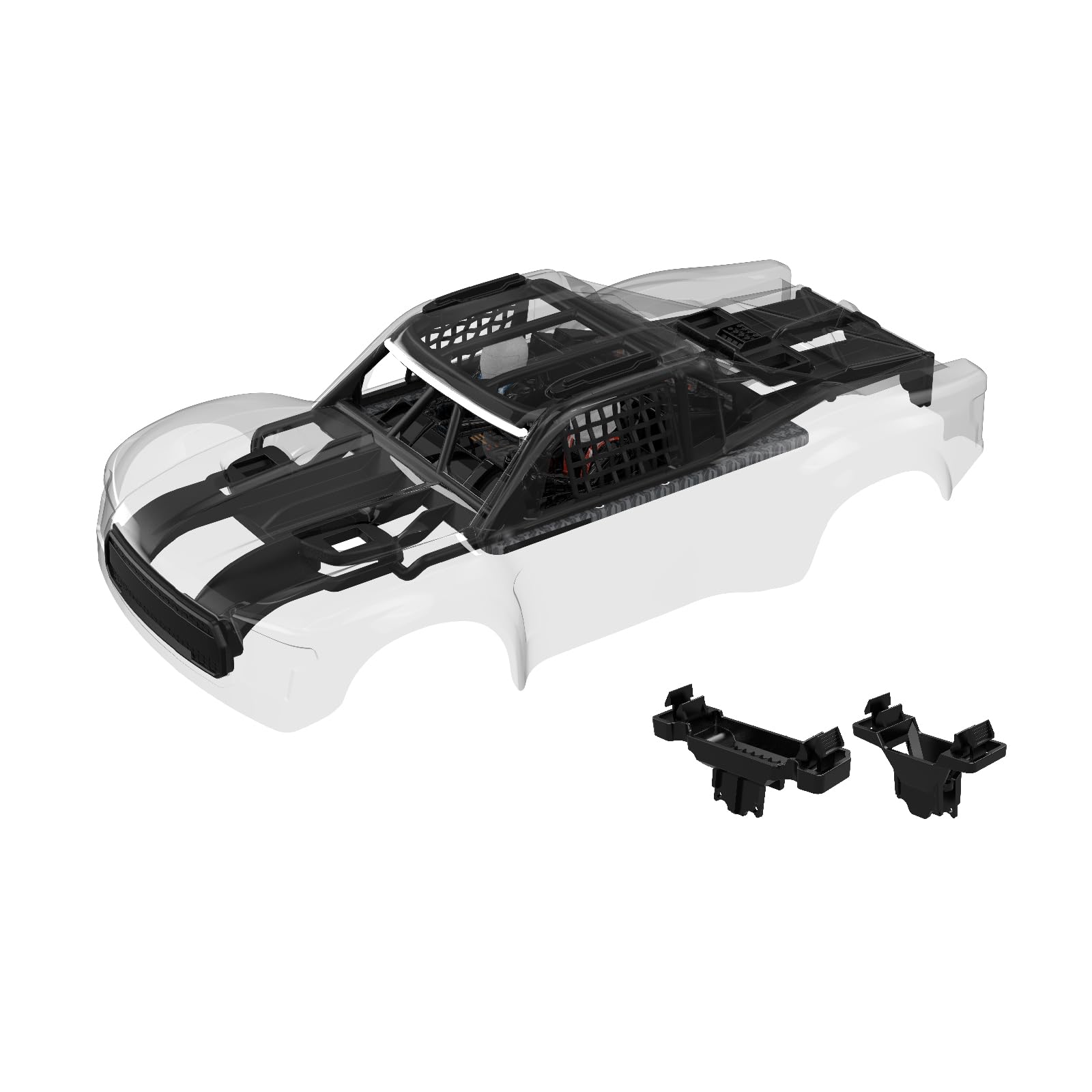 UDI RC P12-101D Scocca Trasparente UD1203 1 pz originale
