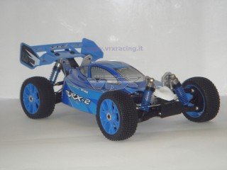 VRX-2E Buggy Brushless 1:8 4WD RTR Batteria 11,1V