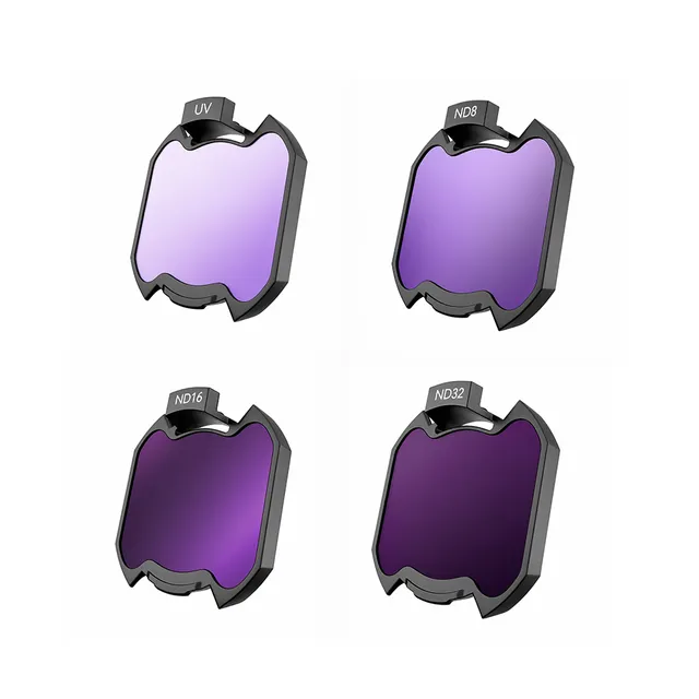 Flywoo DJI O4 Wide Filtri UV ND8 ND16 ND32 Set V2 4pz