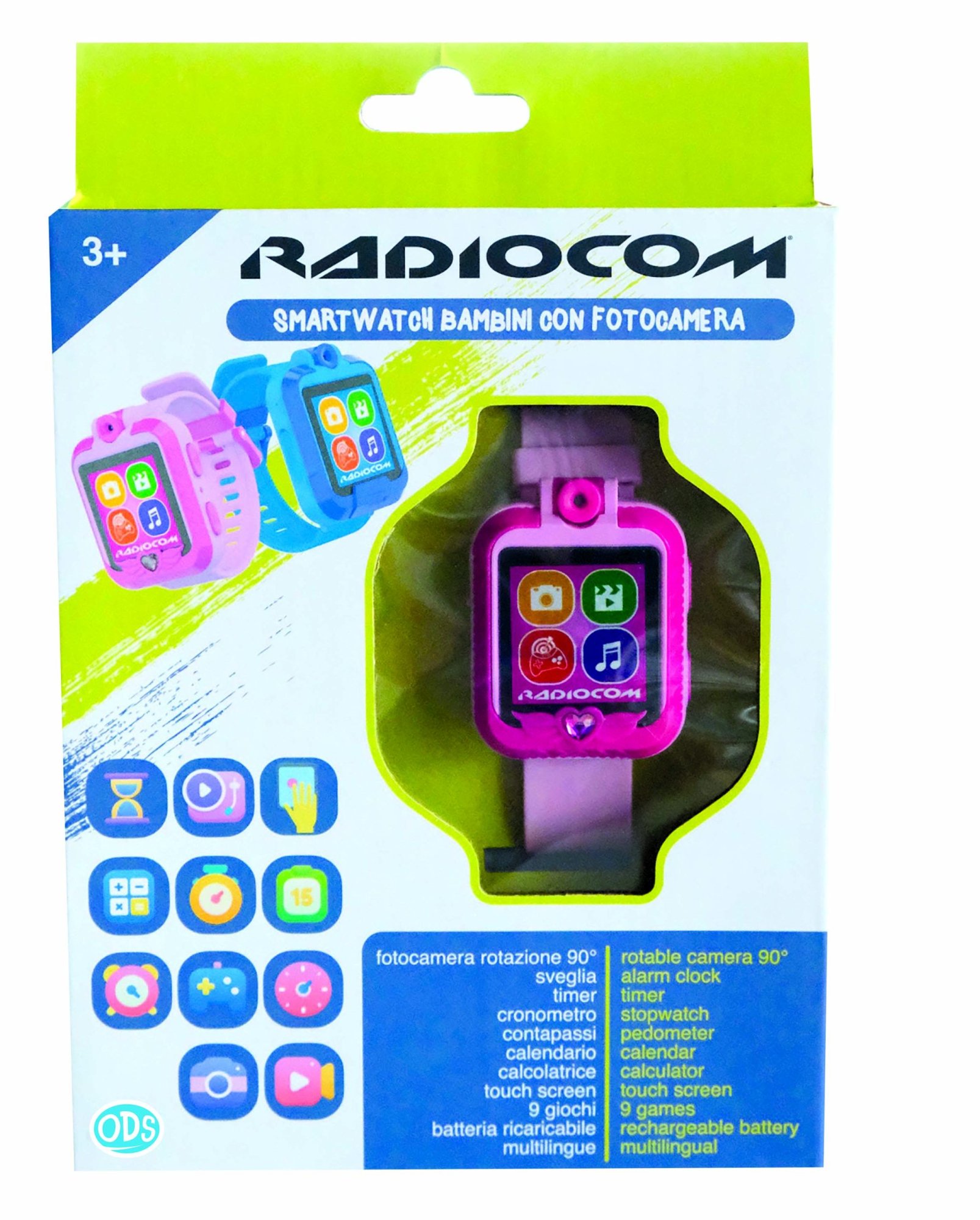Radiocom Mars smartwatch bambini camera 128 MB rosa