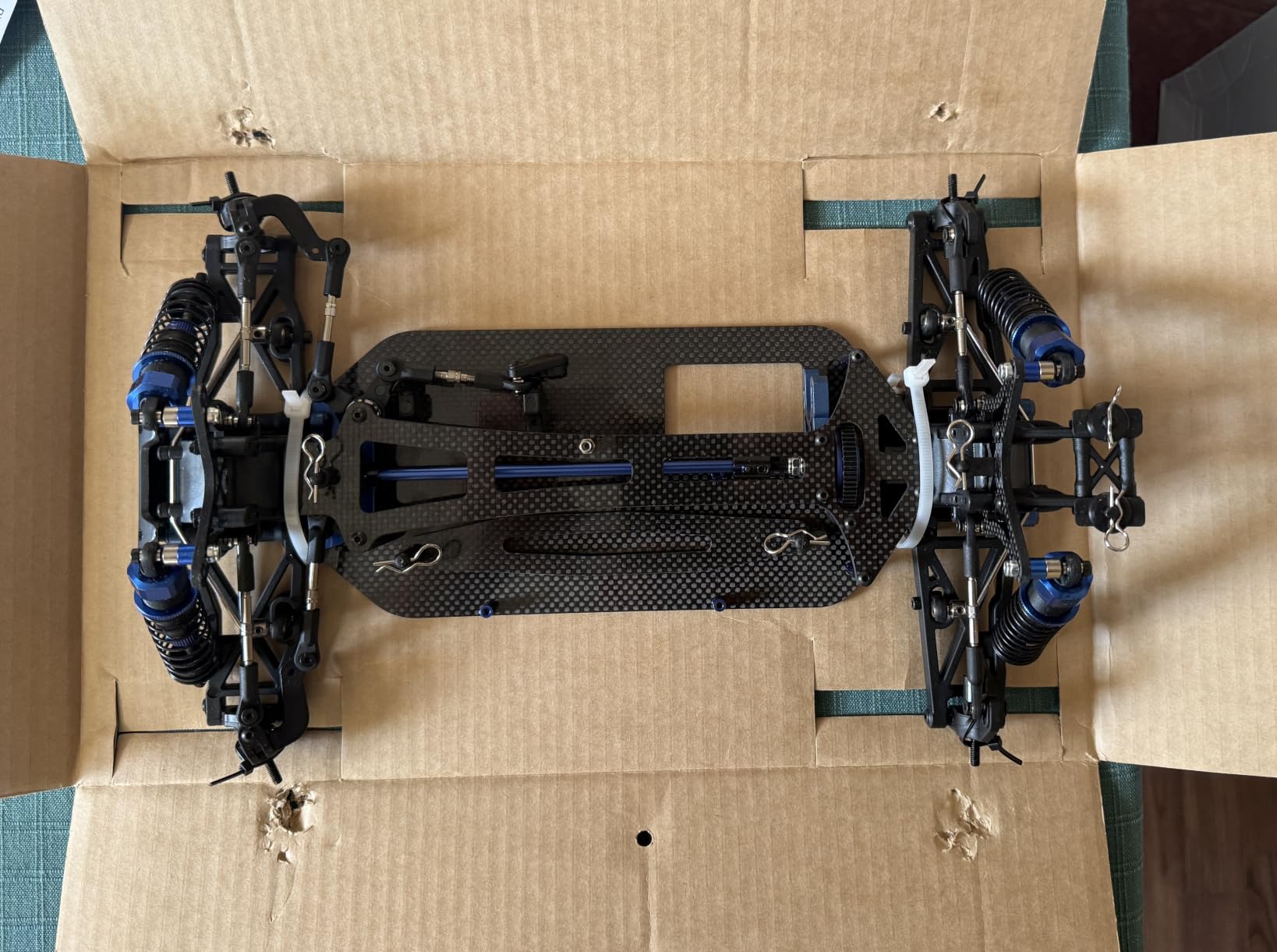 VRX RH1017P Buggy RC 1/10 4WD kit carbonio senza elettronica