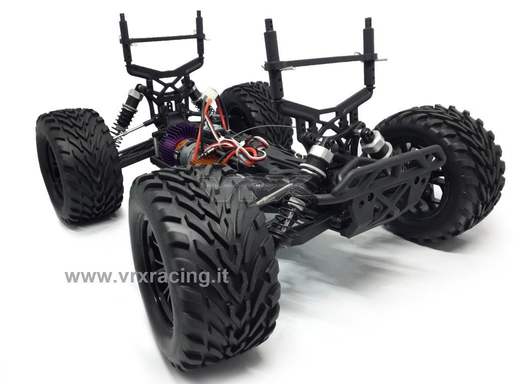 VRX Jeep Monster Truck 1/10 auto RC spazzole 4WD RTR