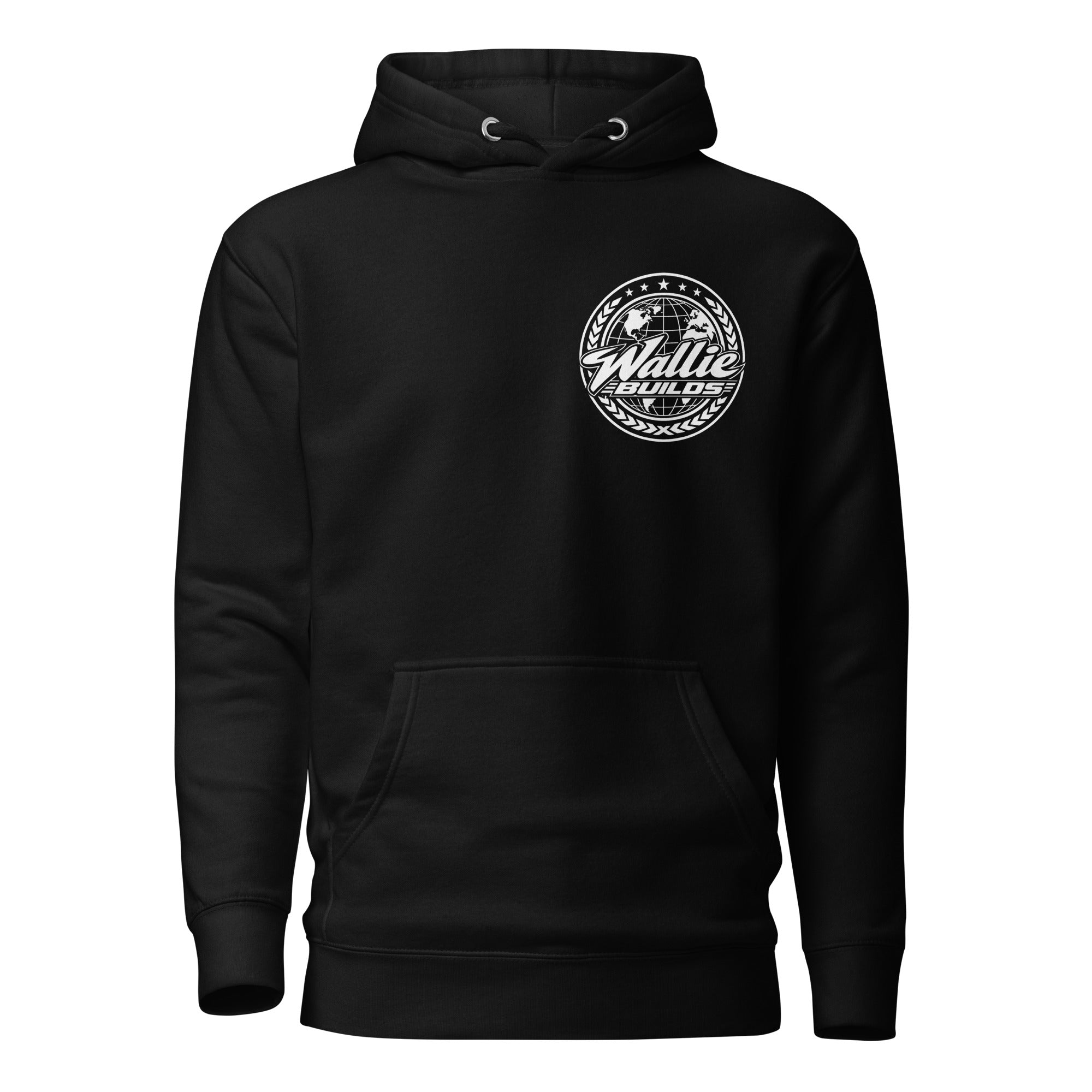 Wallie Builds Prestige Worldwide Felpa con cappuccio Nero XL