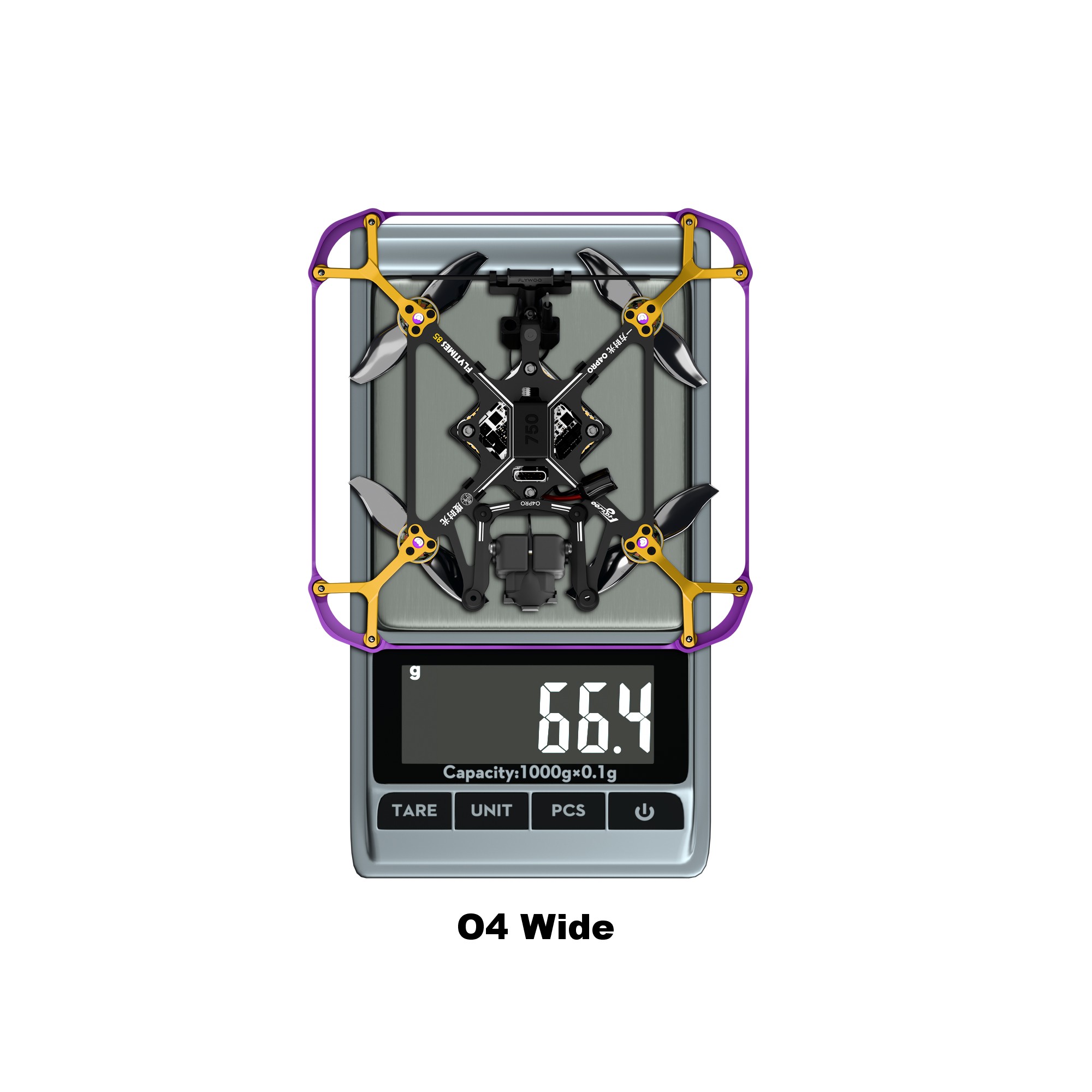 Flywoo Flytimes 85 DJI O4 Wide micro drone FPV 2S 4K