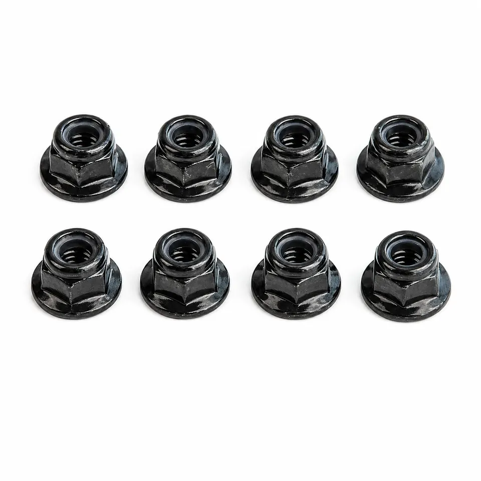 UDI RC M02-003.01 dado M4 flangiato nero per UD1203 UD1204
