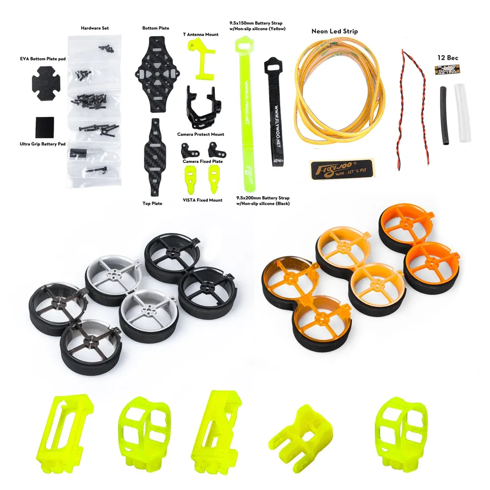 Flywoo CineRace20 Kit Telaio 2 Pollici Duct Doppio