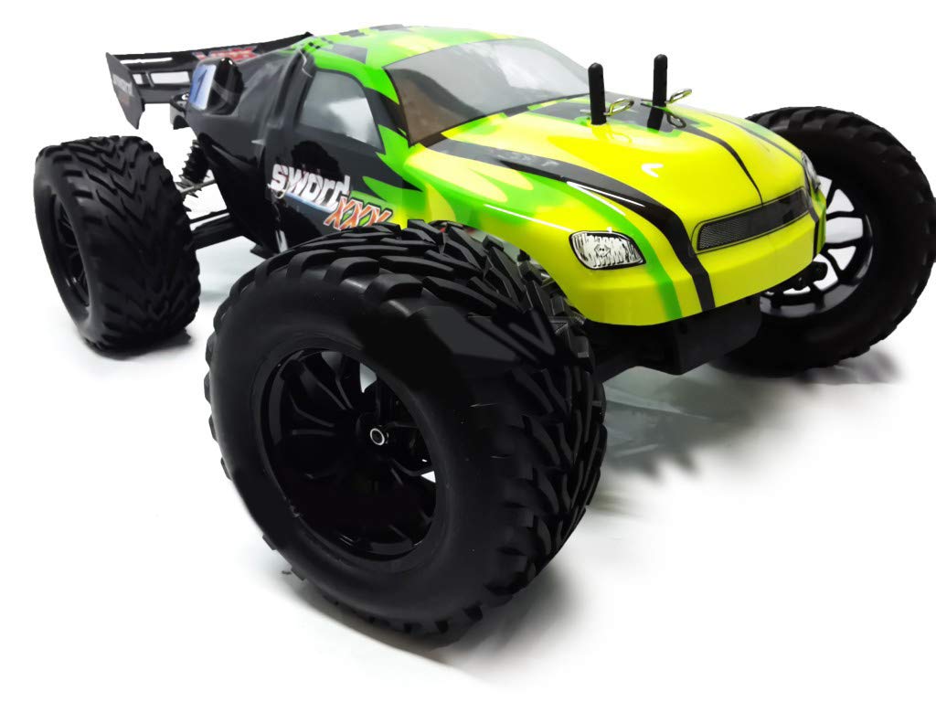 VRX XXX Sword Truggy RC 1/10 spazzole RC-550 RTR 4WD
