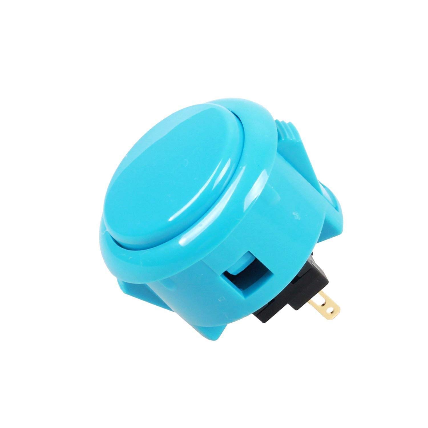 Sanwa OBSF-30 pulsanti arcade 30mm blu 8 pezzi