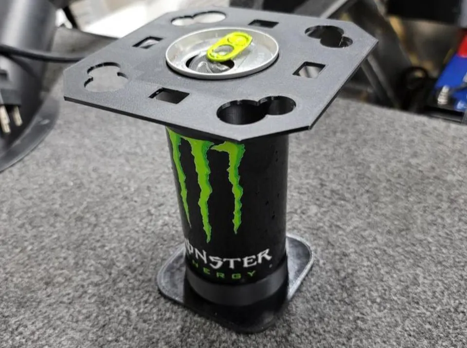 Wallie Builds 3D Printing V2 Soda Can supporto ammortizzatori 1/10 1/8