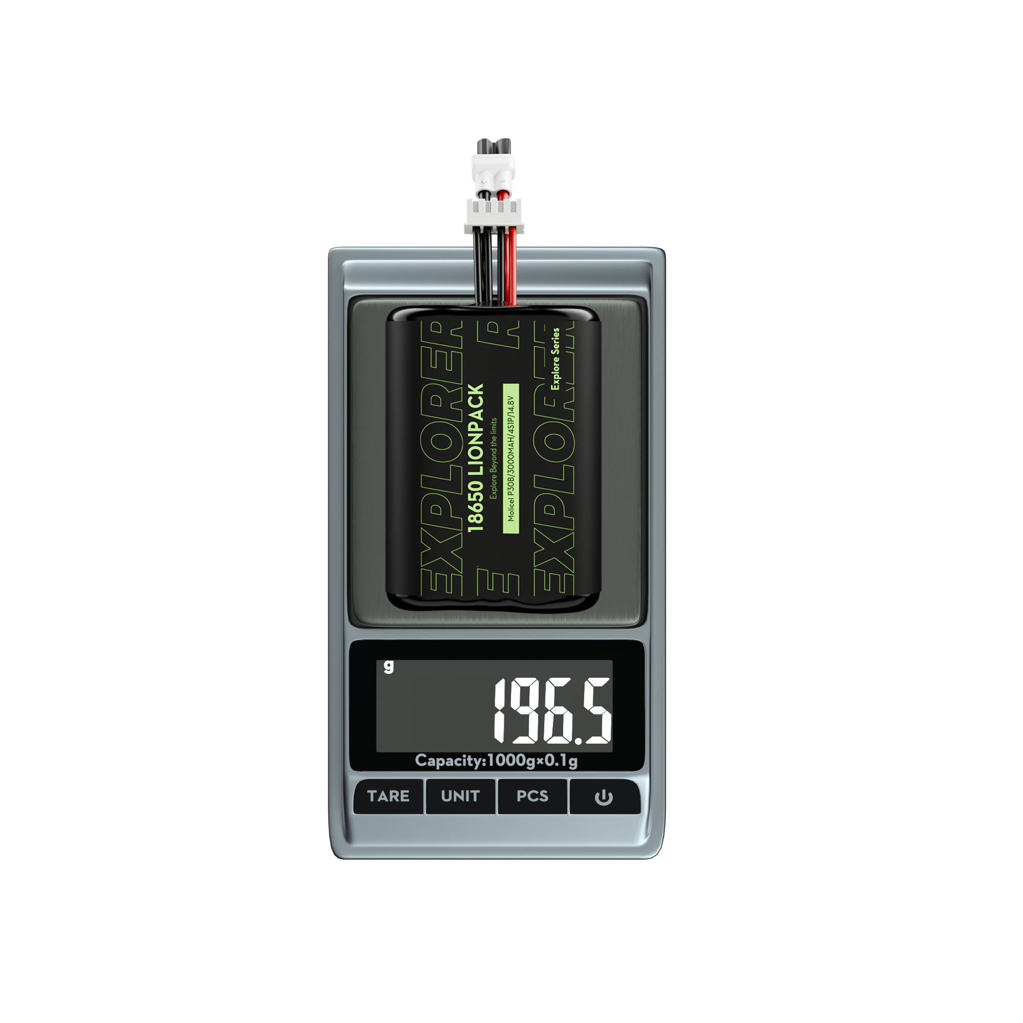 FlyWoo Explorer Molicell P30B batteria 4S1P 3000mAh