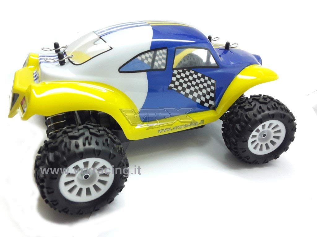 VRX Maggiolino BT-BD Monster Truck RC 1/18 4WD RTR spazzole