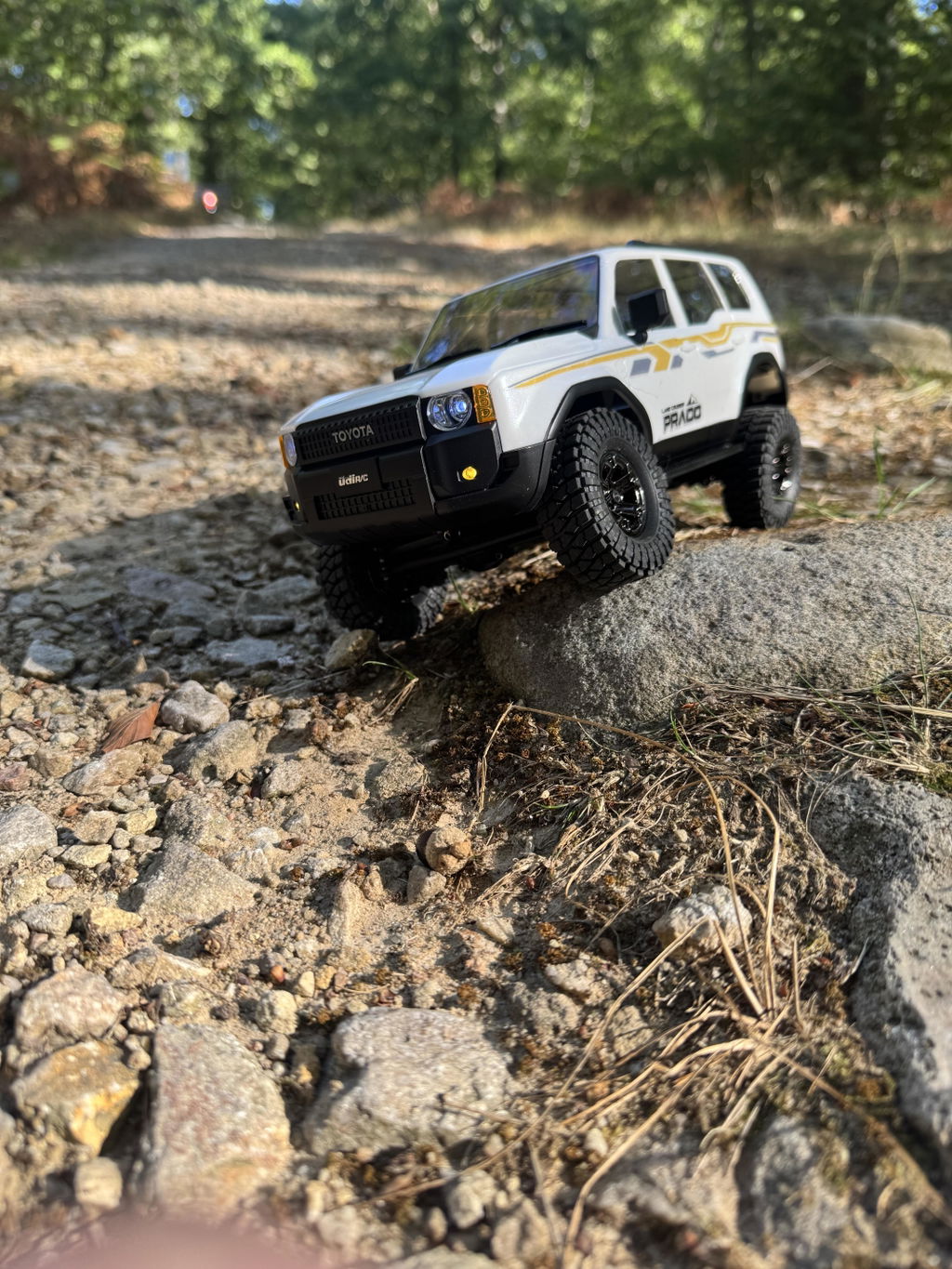 UDIRC UCX1802PRO crawler RC 1/18 brushless bianco RTR