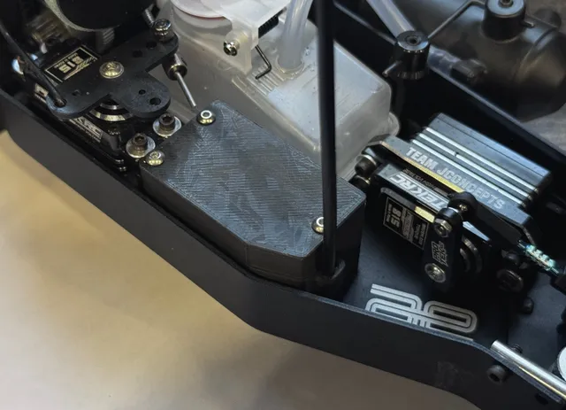 Wallie Builds A1 Receiver Box ricevente RC10GT Tub 3D