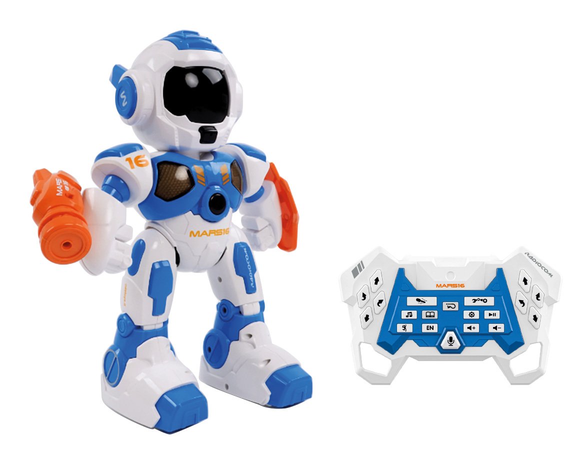Radiocom Mars 16 robot RC 2.4 GHz 30 cm storie