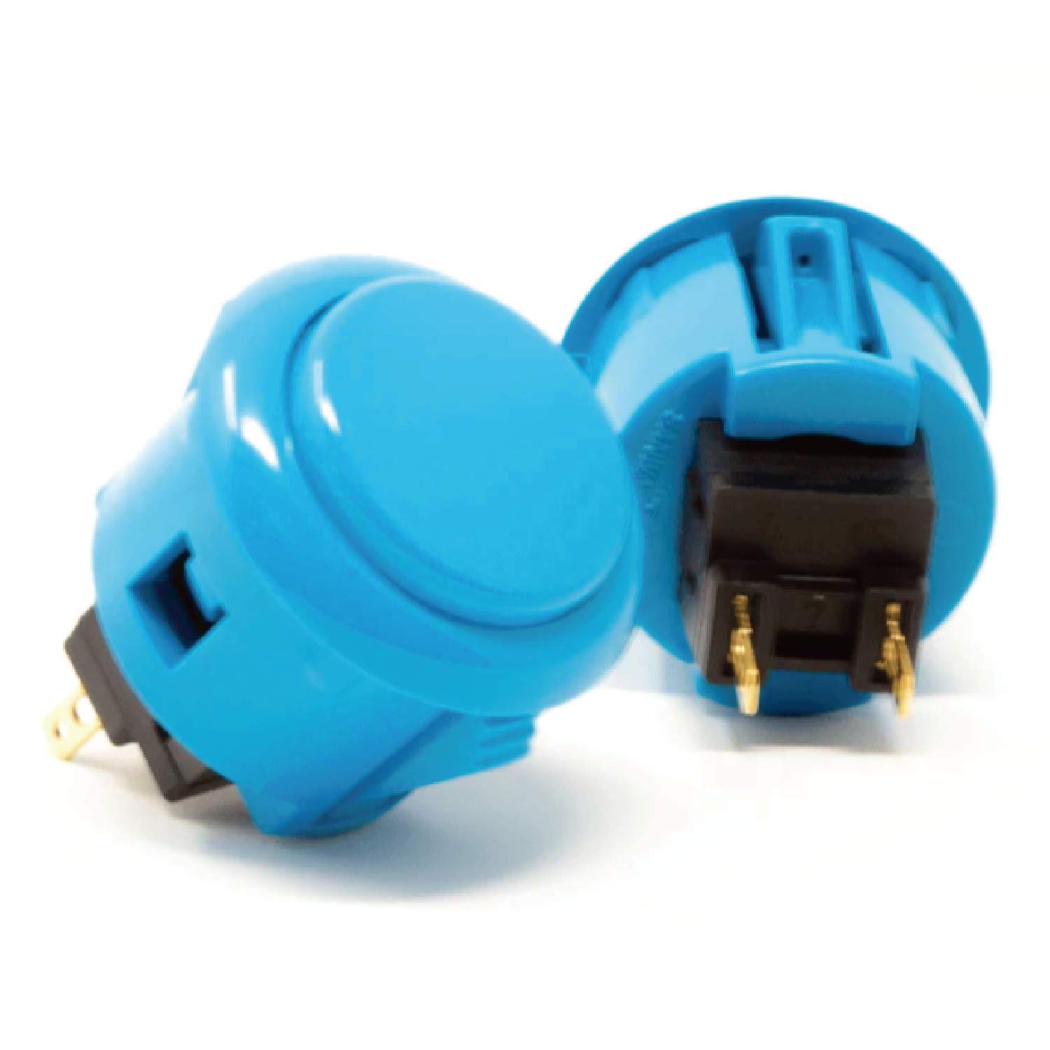 Sanwa JLF-TP-8YT Joystick Arcade + 8 Pulsanti OBSF-30 Grigio