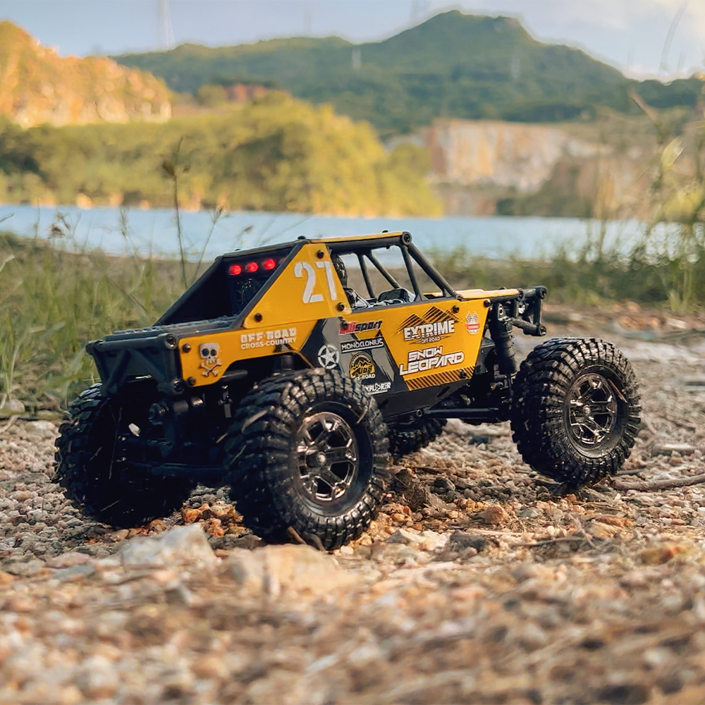 UDI RC UCX2405PRO Rock Crawler 1/24 4WD Brushless Giallo