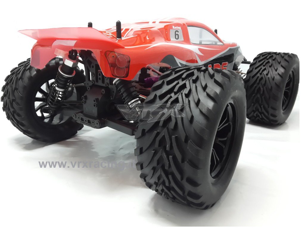 VRX Sword 1/10 truggy elettrico RTR 4WD RC550 rosso