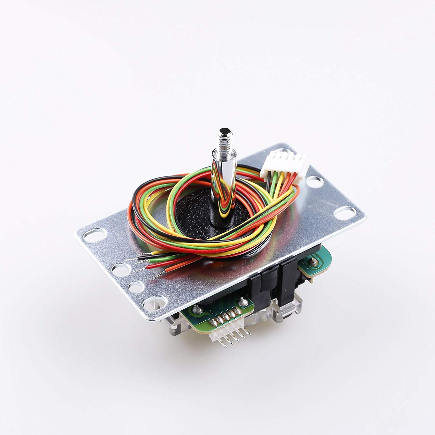 Sanwa JLF-TP-8YT Joystick Arcade + 8 Pulsanti OBSF-30 Grigio